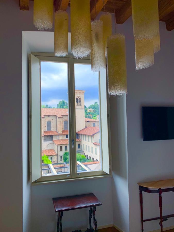 "Camera Con Vista" Bergamo Alta Exterior foto