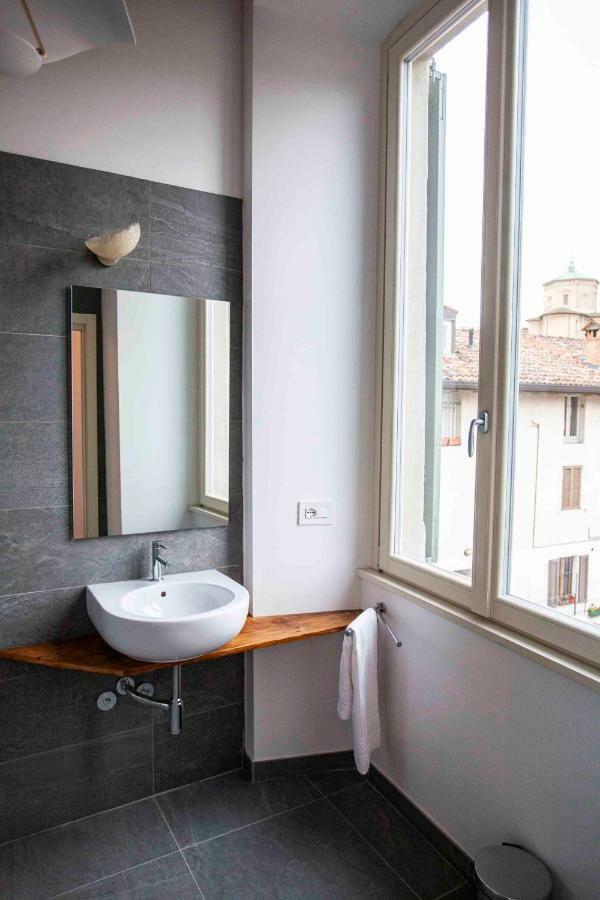 "Camera Con Vista" Bergamo Alta Exterior foto