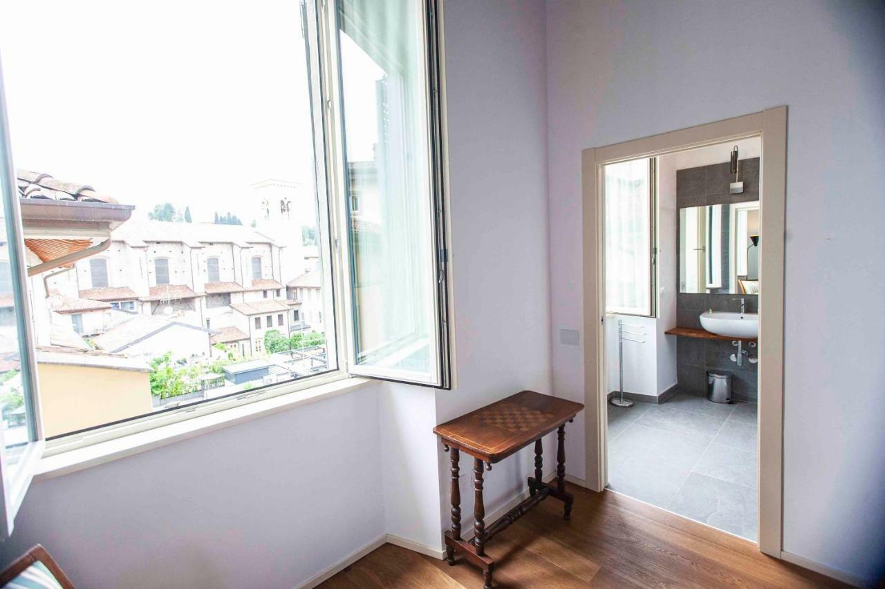 "Camera Con Vista" Bergamo Alta Exterior foto